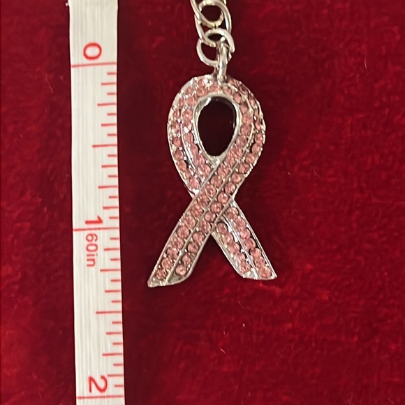 Key chain/charm bag, breast cancer awareness 💞🎀💝🌸💖💗 NIB. - Picture 5 of 5